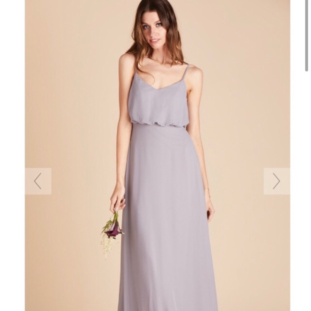 Birdy Grey Gwennie Silver Bridemaids Dress